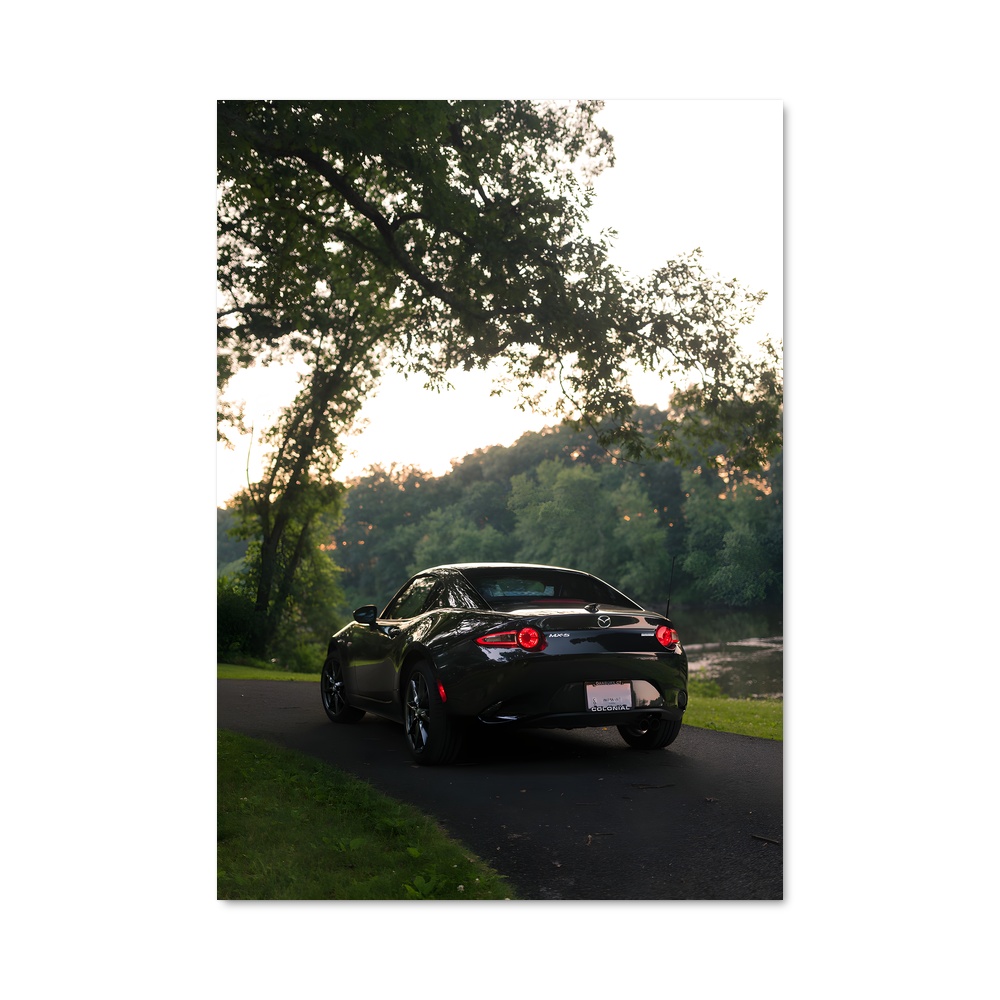Poster Vitesse élégance aérodynamiques